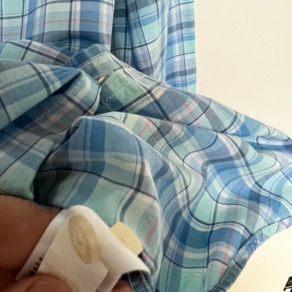 Vineyard Vines Pine Island Plaid Slim Murray Shirt Long Sleeve Mens Size Small - Picture 6 of 11